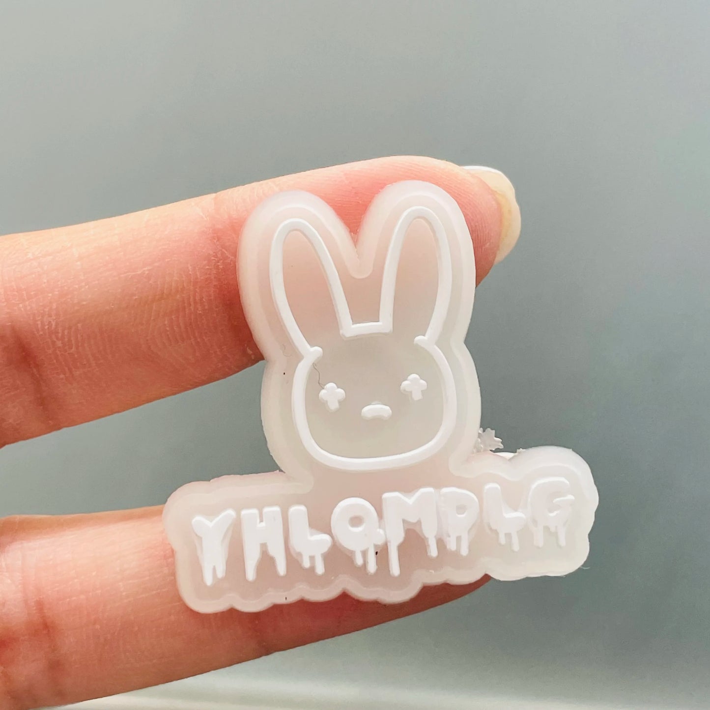 1Pcs Luminous Bad Bunny Rabbit Planet PVC Shoe Charms Noctilucent Star Glowing Shoe Accessories DIY Wristband Kid Gift