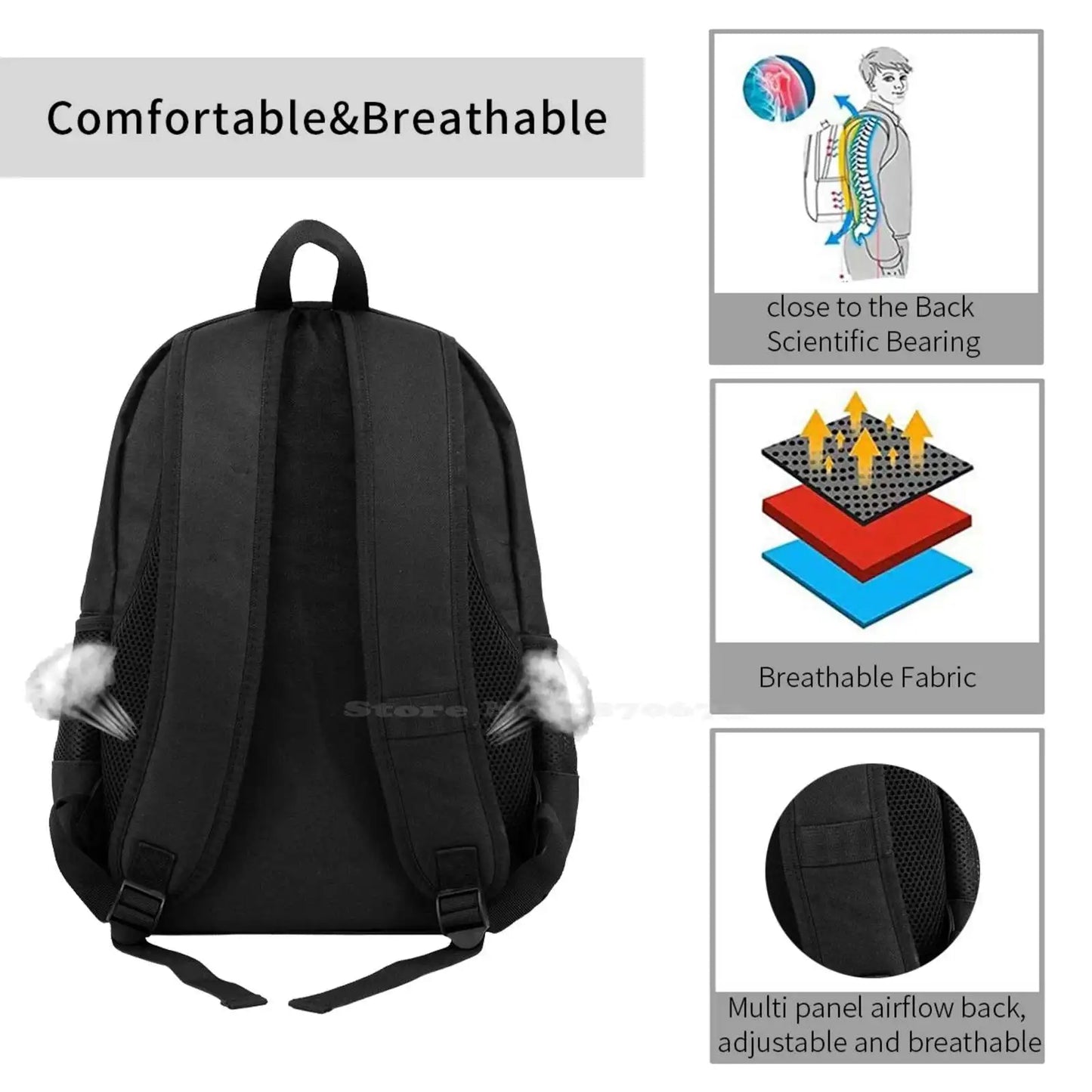 Happy Kwanzaa And A Blessed New Year Gift School Bags For Teenage Girls Laptop Travel Bags Great African Americans African