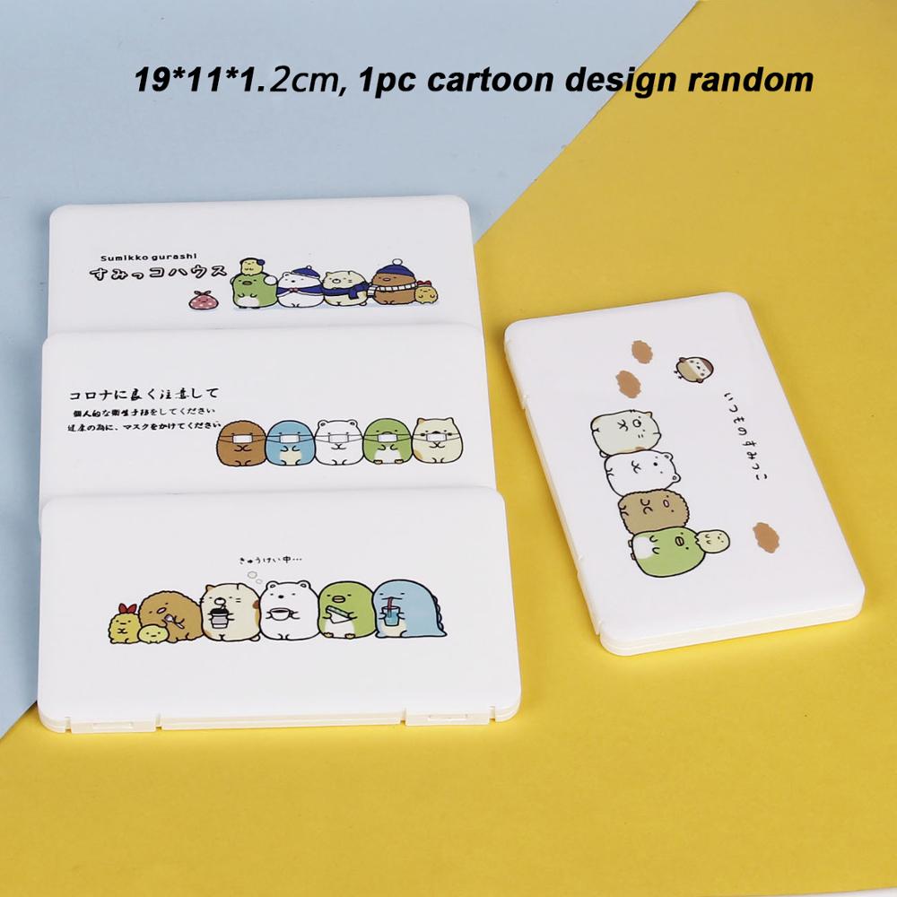 Mask Container Box Face Mask Storage Case Surgical Mask Container Disposable Face Mask Container Face Mask Storage Holder Case
