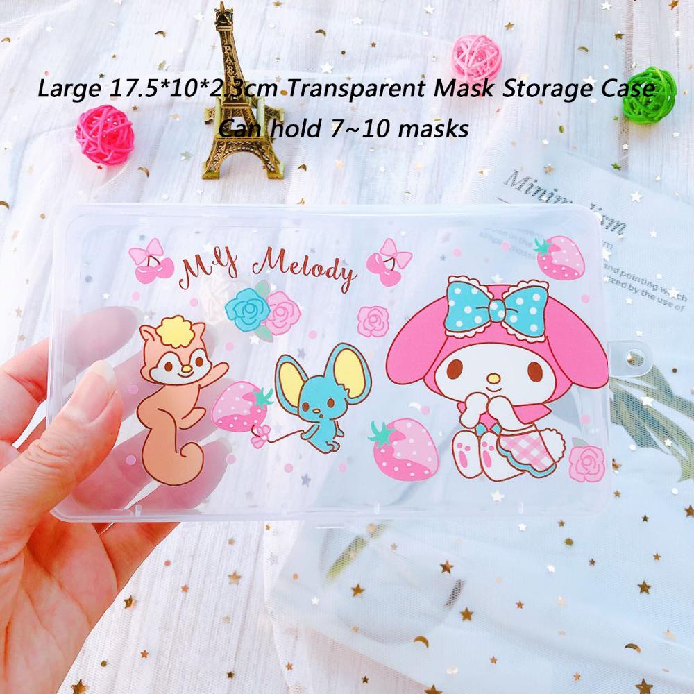 Mask Container Box Face Mask Storage Case Surgical Mask Container Disposable Face Mask Container Face Mask Storage Holder Case