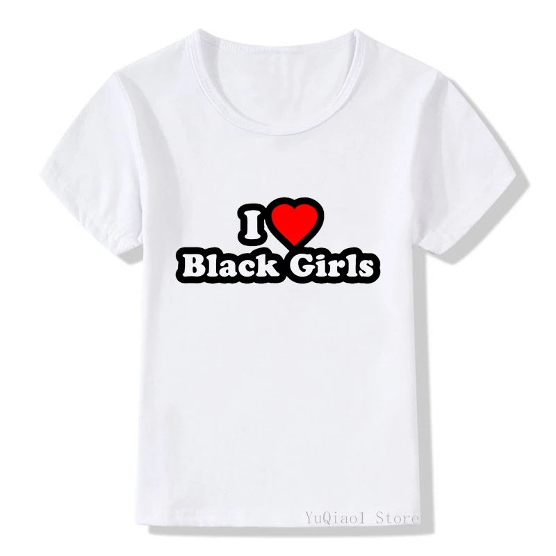 black girl magic t shirt summer melanin shirt graphic tee top for baby girls cute unicorn tshirt lovely children’s t-shirt