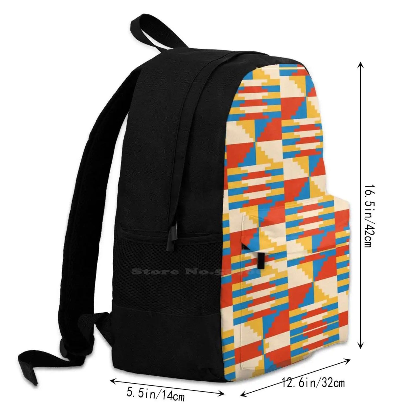 Happy Kwanzaa And A Blessed New Year Gift School Bags For Teenage Girls Laptop Travel Bags Great African Americans African