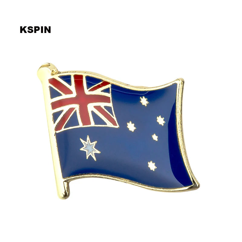 PUERTO RICO Flag Lapel Pin Badges For Clothes In Patches Rozety Papierowe Icon Backpack KS-0239