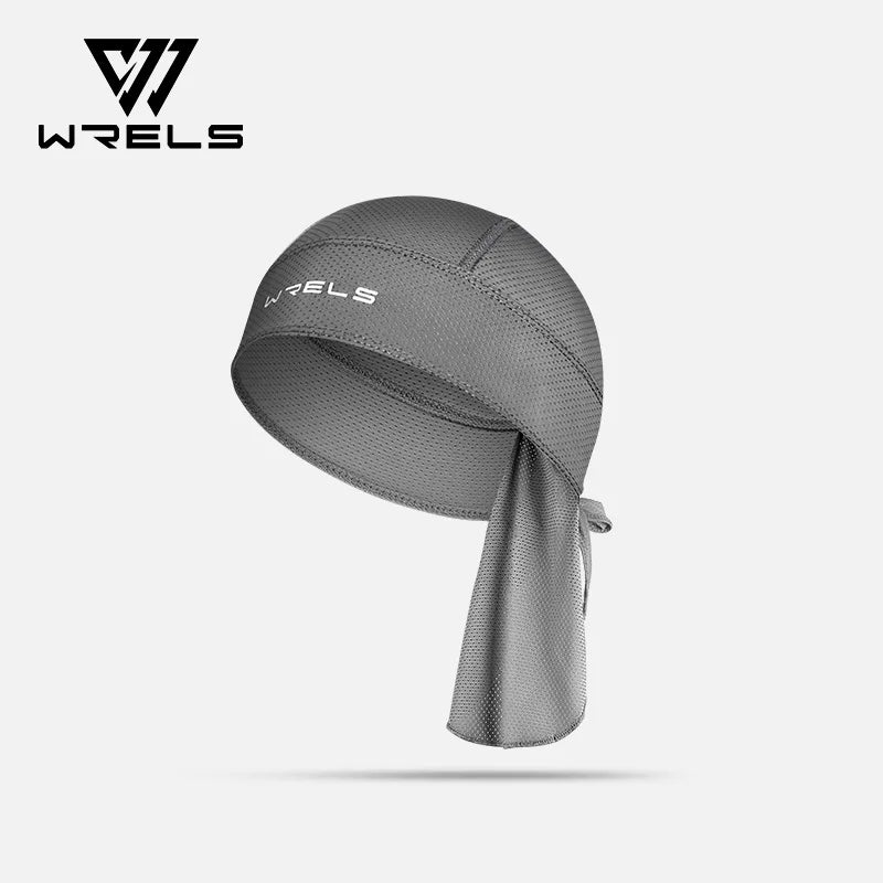 WRELS Skull Caps UV Protection Bandana Cap Sweat-Wicking Pirate Hats Breathable Pirate Hats Adjustable Running Durag Bandana