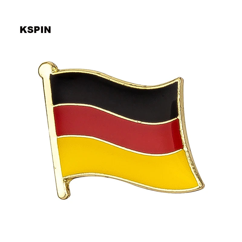 PUERTO RICO Flag Lapel Pin Badges For Clothes In Patches Rozety Papierowe Icon Backpack KS-0239