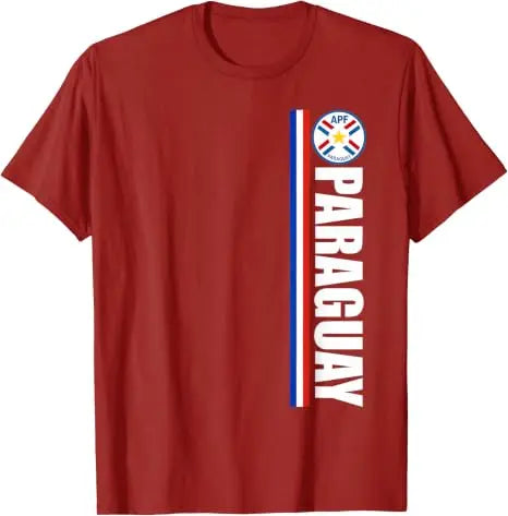 Paraguayan Football Camiseta Bandera De Paraguay Souvenir T-Shirt Y2k Soccer Saying Tee Humor Football Game Sportswear Clothes