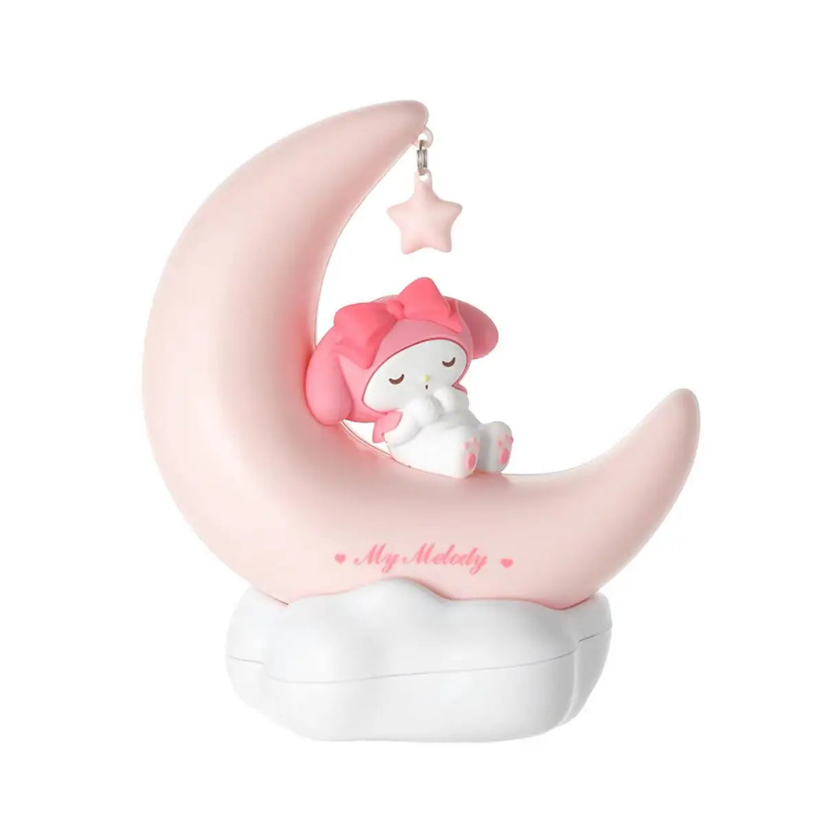 Cinnamoroll Moon Dream LED Night Light 3D Kawaii My Melody Desktop Lamp Glowing Ornament Bedroom Shelf Display Decor
