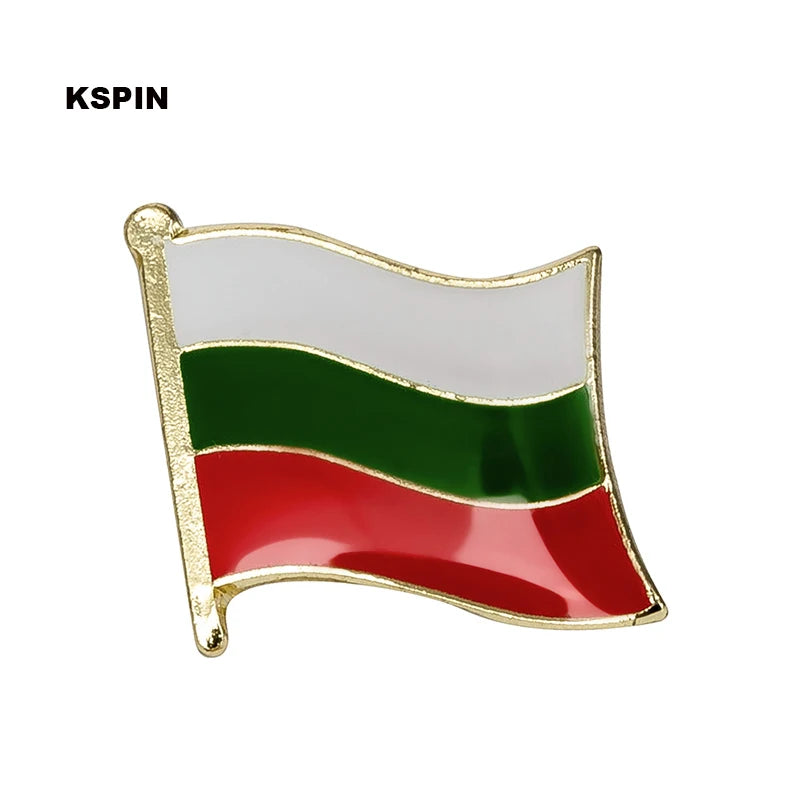 PUERTO RICO Flag Lapel Pin Badges For Clothes In Patches Rozety Papierowe Icon Backpack KS-0239