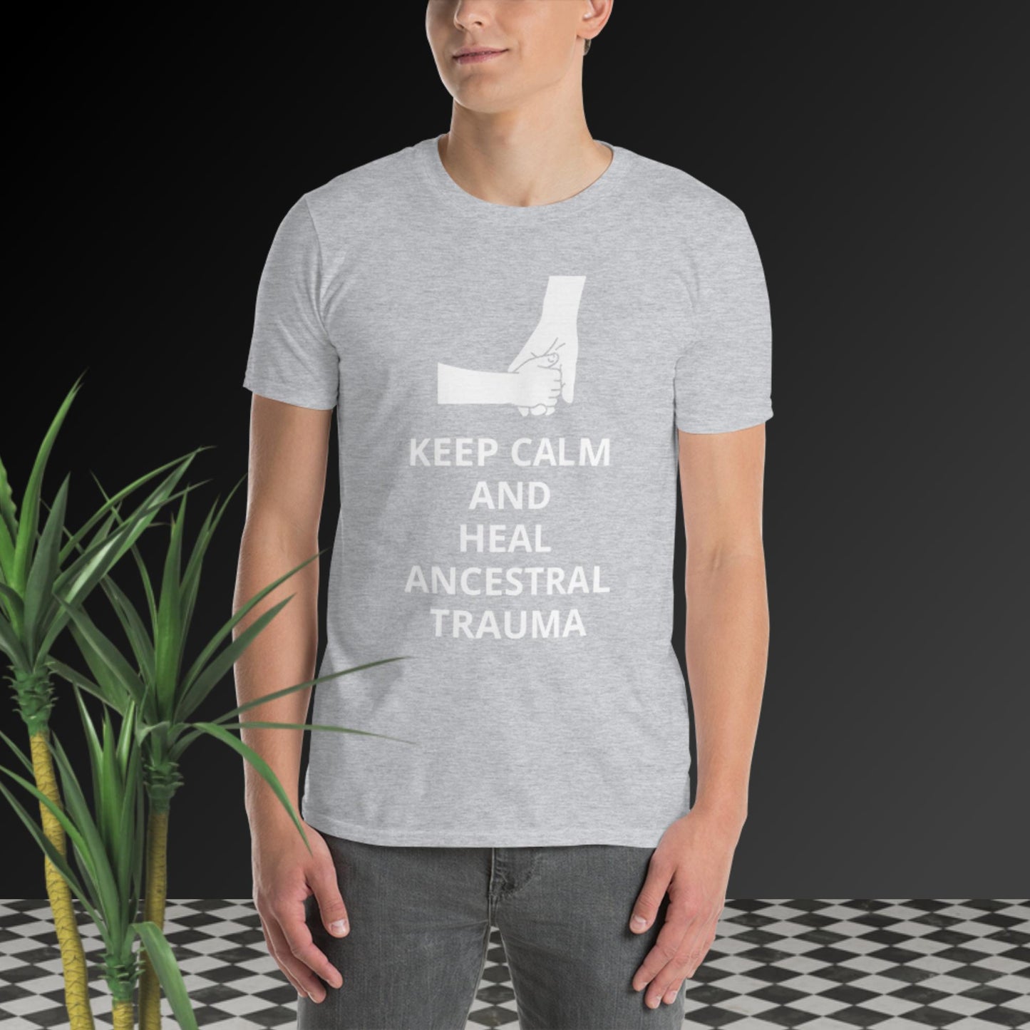 Keep Calm Short-Sleeve Unisex T-Shirt