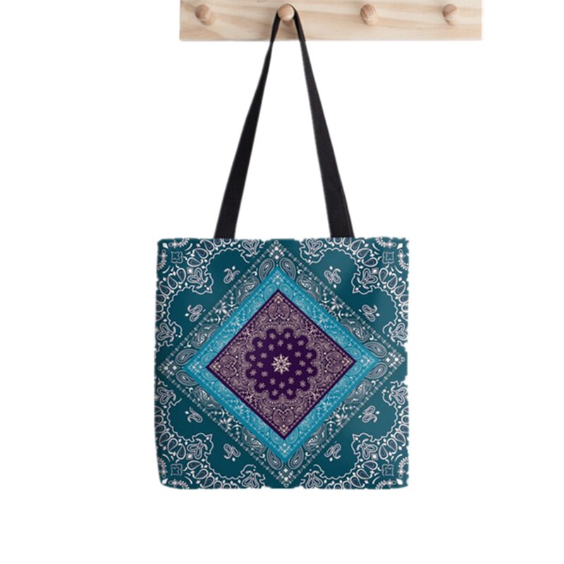 Shopper Day of the Dead Catrina Printed Tote Bag women Harajuku shopper Funny handbag girl Shoulder shopping Lady Canvas Bag