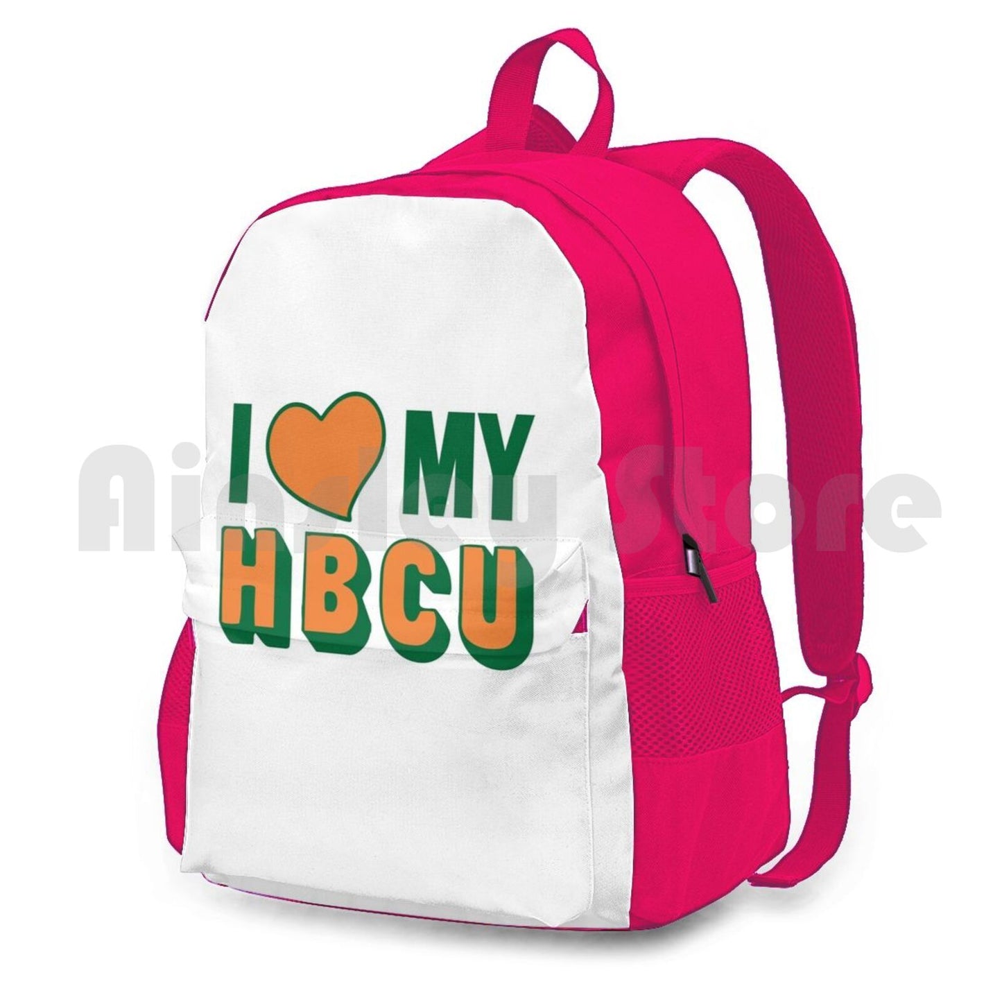 I Love My Hbcu-Rattlers Outdoor Hiking Backpack Waterproof Camping Travel Famu Rattlers Hbcu Marching 100 Black Lives Matter
