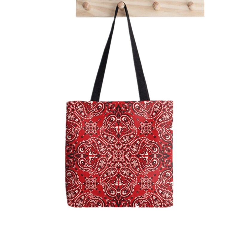 Shopper Day of the Dead Catrina Printed Tote Bag women Harajuku shopper Funny handbag girl Shoulder shopping Lady Canvas Bag