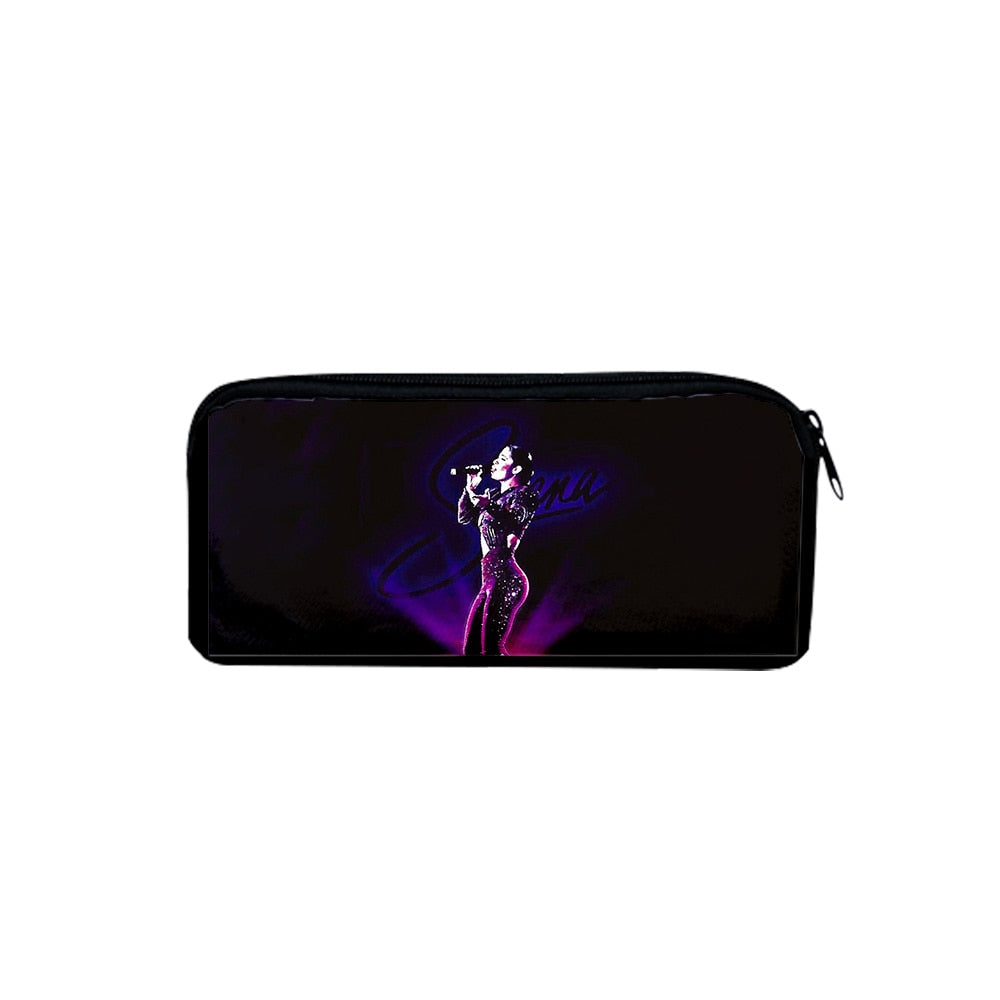 Selena Quintanilla Pencil Box stationery Storage Bag Pencil bag