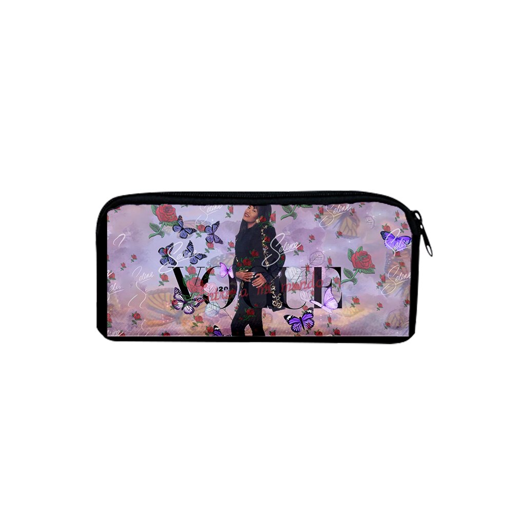 Selena Quintanilla Pencil Box stationery Storage Bag Pencil bag