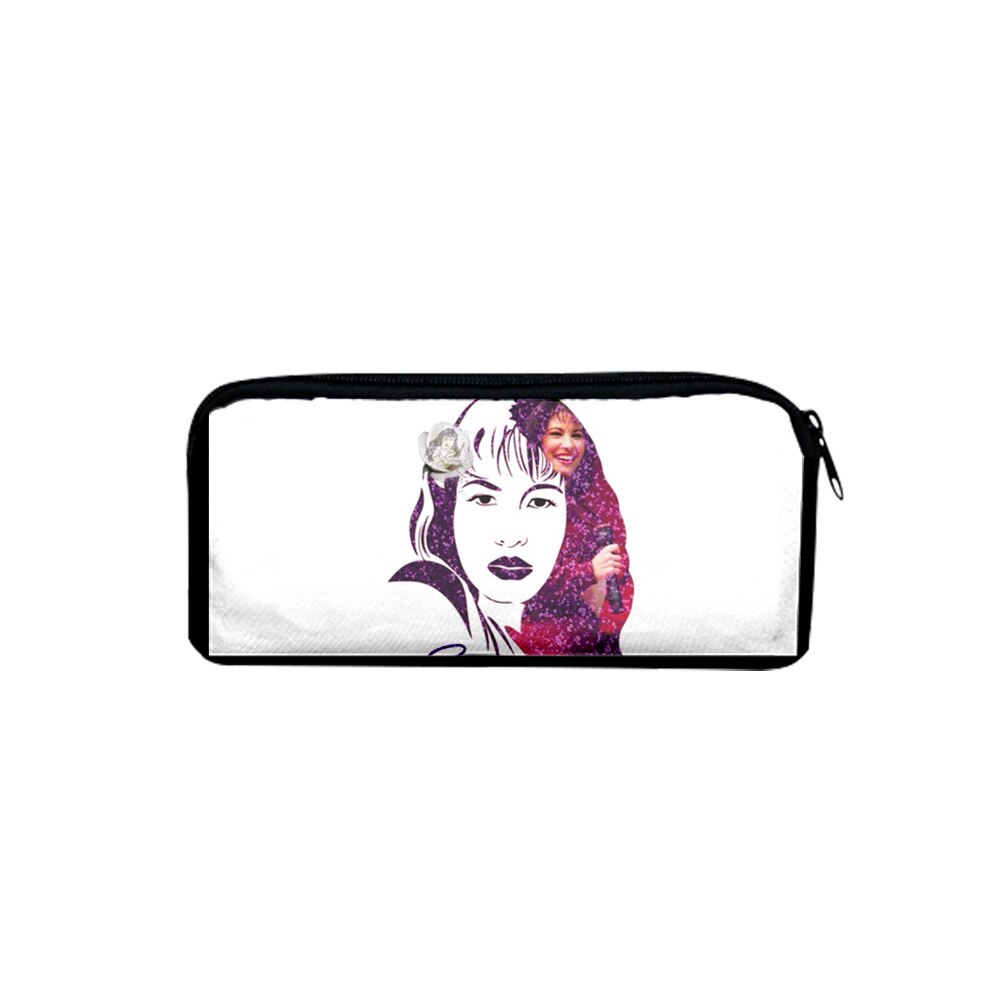 Selena Quintanilla Pencil Box stationery Storage Bag Pencil bag