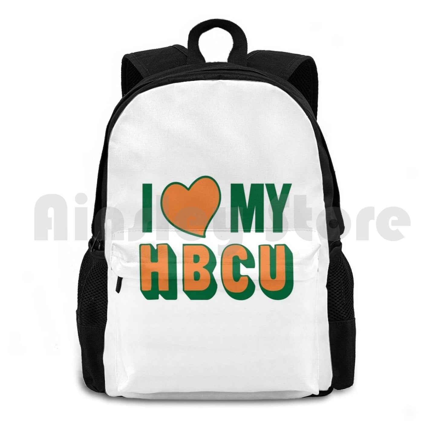 I Love My Hbcu-Rattlers Outdoor Hiking Backpack Waterproof Camping Travel Famu Rattlers Hbcu Marching 100 Black Lives Matter