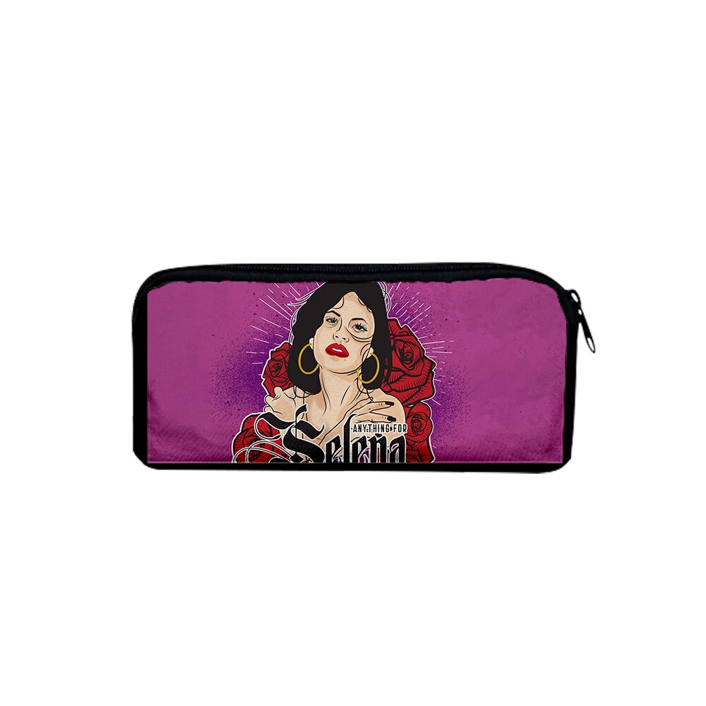 Selena Quintanilla Pencil Box stationery Storage Bag Pencil bag