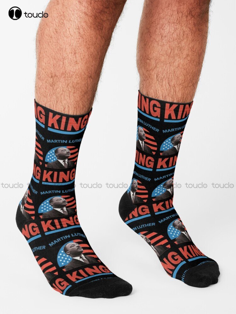 Martin Luther King Jr Day I Have A Dream Equality Civil Rights Racism Socks Running Socks Comfortable Girls Sports New Popular