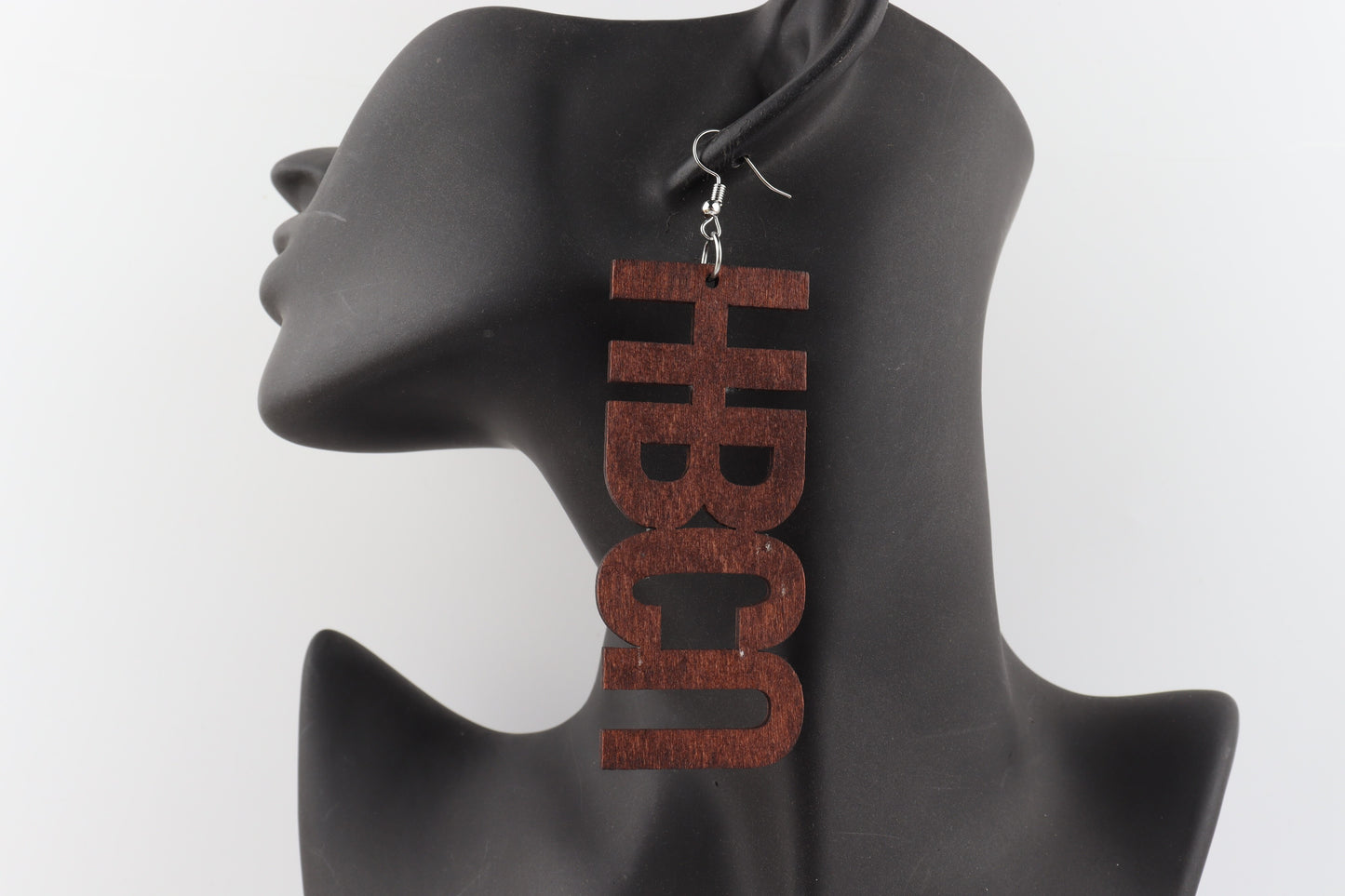 Laser Cut HBCU Wooden Earrings