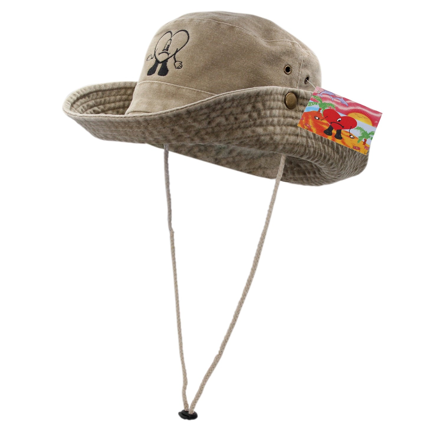 Cotton Embroidered Bad Bunny Fisherman Hats UN VERANO SIN TI Bucket Hat Woman Summer Foldable Sun Hat Man Beach Hat