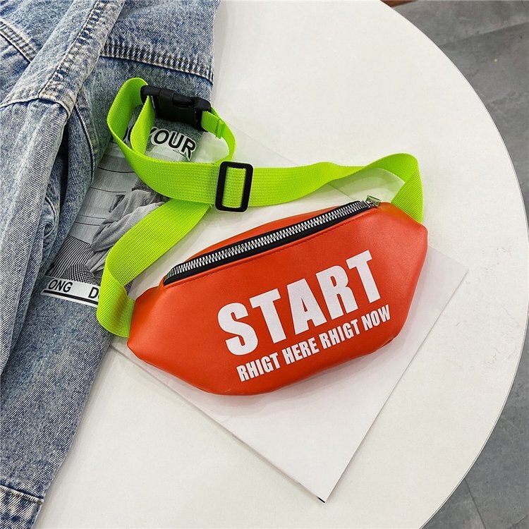 Kid Waist Bag For Girl Boy Cute Fanny Cartoon Dinosaur Chest Bag Children Belt Bag Money Pouch Baby Zipper Waist Pack Bum Bag