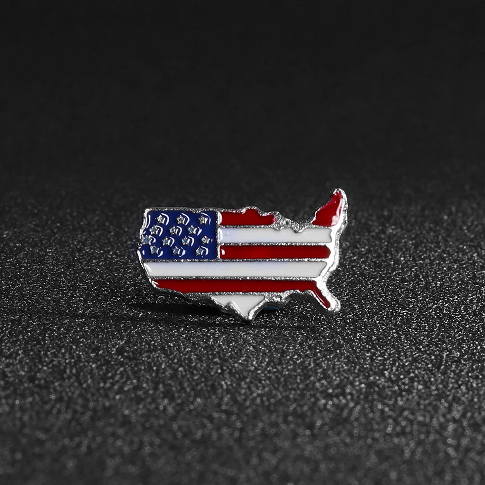 Korea, Italy, Germany, United States, Canada countries flag badge, wholesale