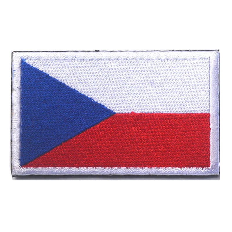 Embroidery Patches Ecuador Guatemala El Salvador Lithuania Belarus Spain Italy Germany France Poland Patch