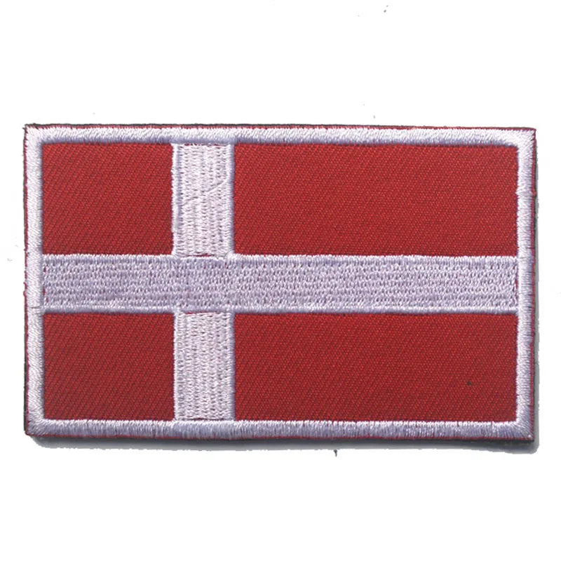 Embroidery Patches Ecuador Guatemala El Salvador Lithuania Belarus Spain Italy Germany France Poland Patch