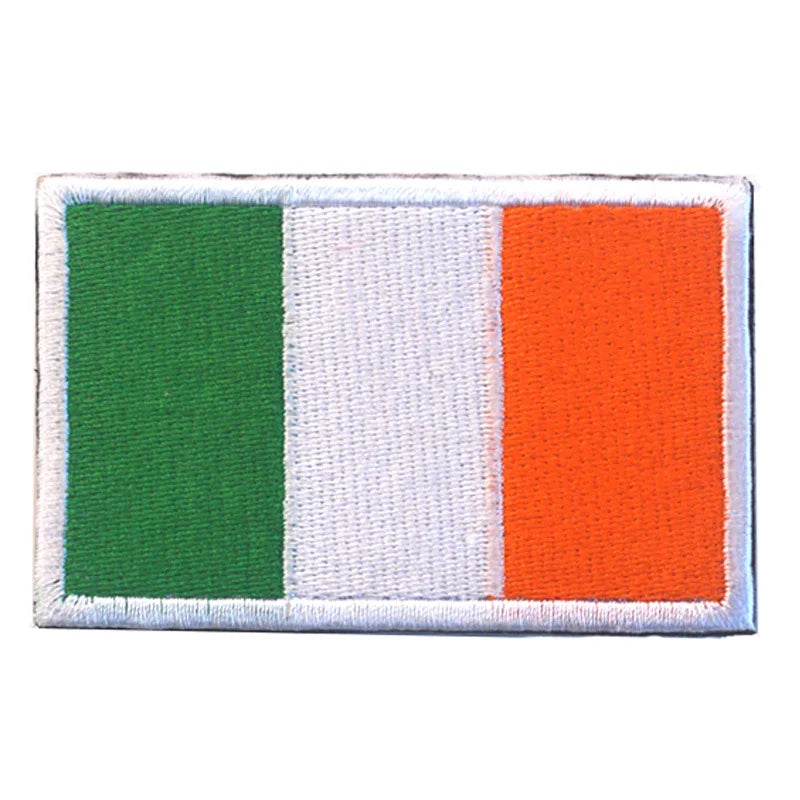 Embroidery Patches Ecuador Guatemala El Salvador Lithuania Belarus Spain Italy Germany France Poland Patch