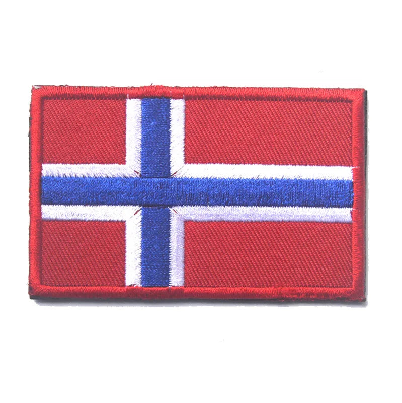 Embroidery Patches Ecuador Guatemala El Salvador Lithuania Belarus Spain Italy Germany France Poland Patch