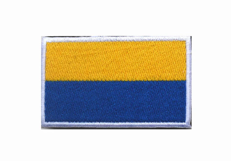 Embroidery Patches Ecuador Guatemala El Salvador Lithuania Belarus Spain Italy Germany France Poland Patch