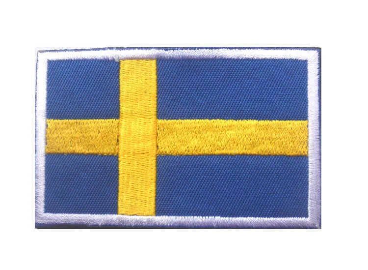 Embroidery Patches Ecuador Guatemala El Salvador Lithuania Belarus Spain Italy Germany France Poland Patch