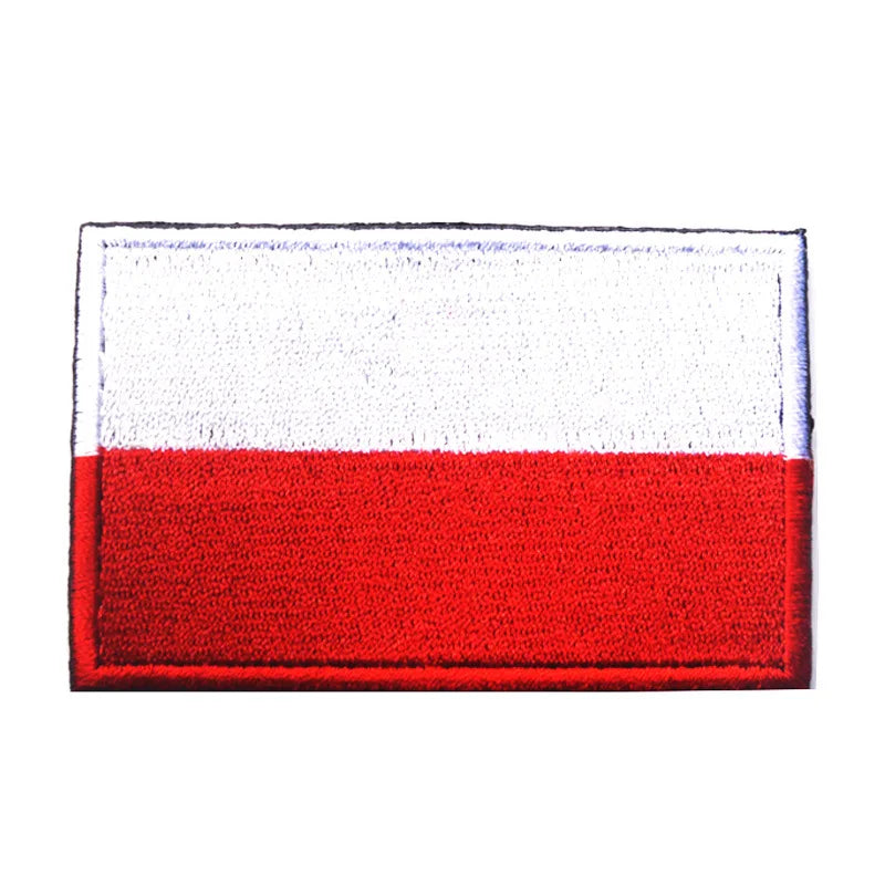 Embroidery Patches Ecuador Guatemala El Salvador Lithuania Belarus Spain Italy Germany France Poland Patch