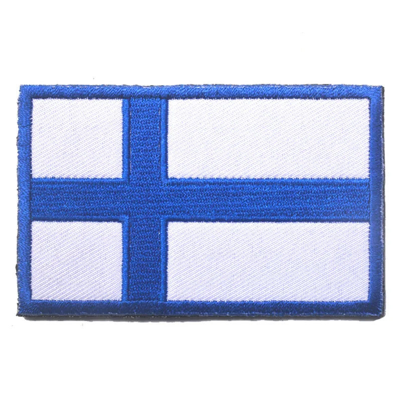 Embroidery Patches Ecuador Guatemala El Salvador Lithuania Belarus Spain Italy Germany France Poland Patch