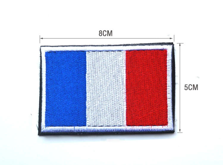 Embroidery Patches Ecuador Guatemala El Salvador Lithuania Belarus Spain Italy Germany France Poland Patch
