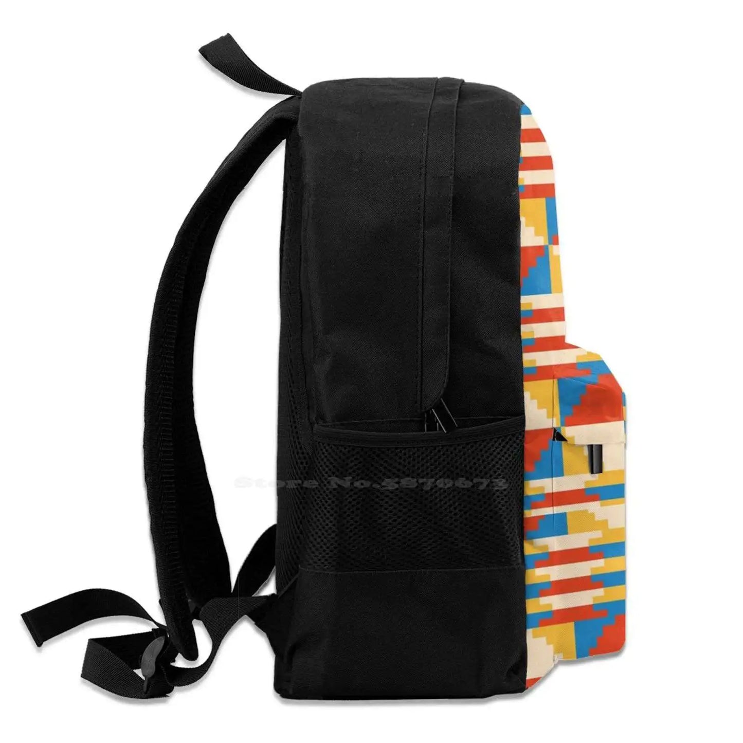 Happy Kwanzaa And A Blessed New Year Gift School Bags For Teenage Girls Laptop Travel Bags Great African Americans African