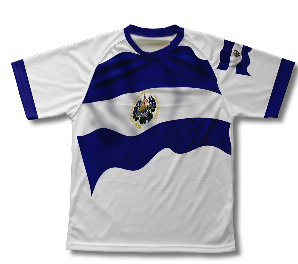 EL Salvador Flag Graphic T Shirts For Man Clothes Maillot Football Summer Fashion Trend Loose Sports Crew Neck Unisex Tees Tops