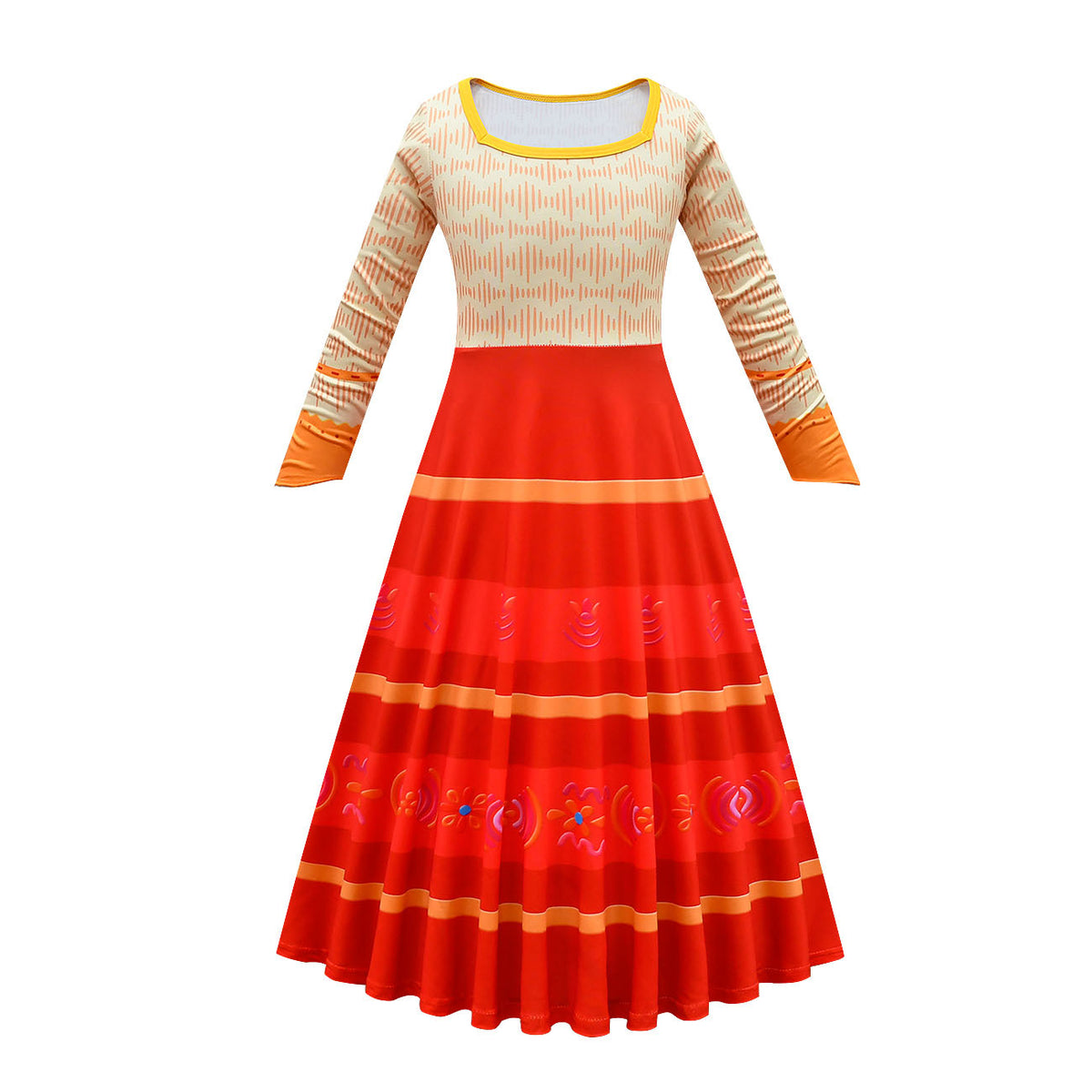 Children Encanto Mirabel Madrigal Pepa Isabela Dolores Sister Cosplay Costume Dress For Carnival Princess Party dresses