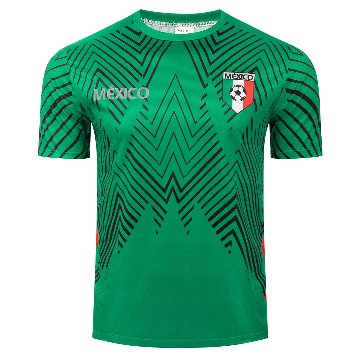 Men Mexico Football Jersey, Lightweight Breathable Soccer Shirt Mexican Fan Jersey for Sports & Casual Wear