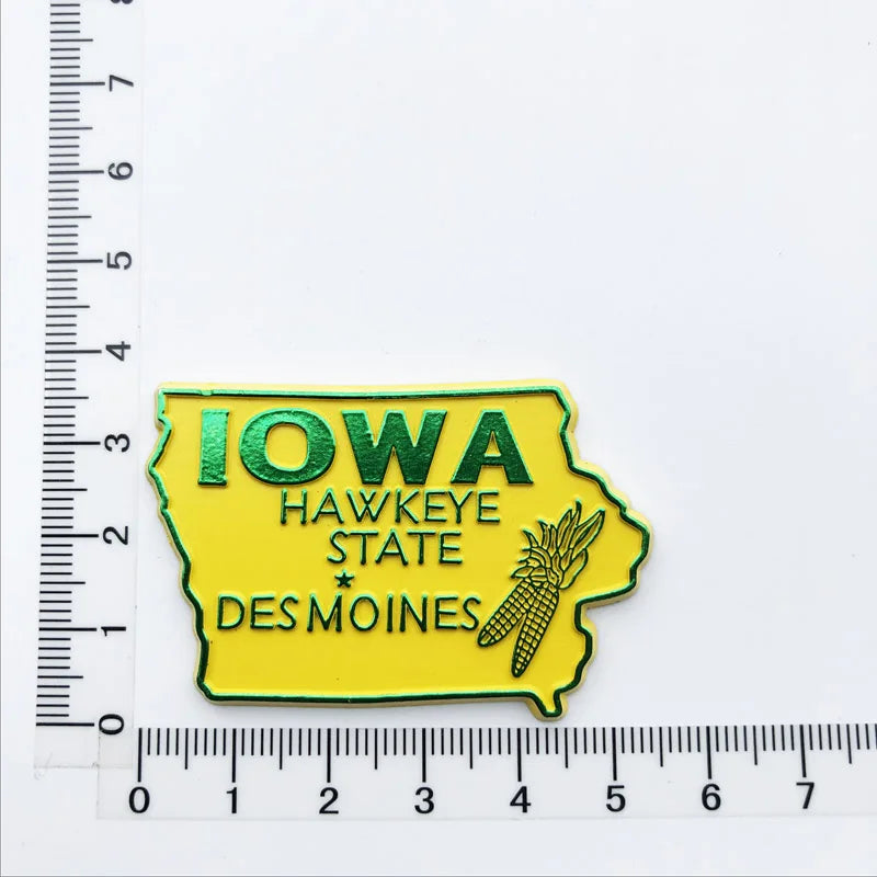 America Puzzle Map Fridge Magnet US State Montana Nevada New Mexico Virginia Wyoming IOWA Georgia New Jersey ARIZONA