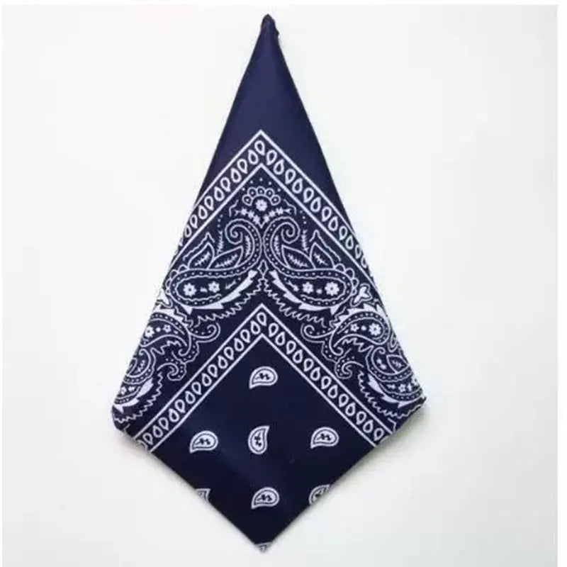 Handkerchief Fashion Print Bandana Party Scarf Headband Handkerchiefs Multi-Purpose Square Bandana