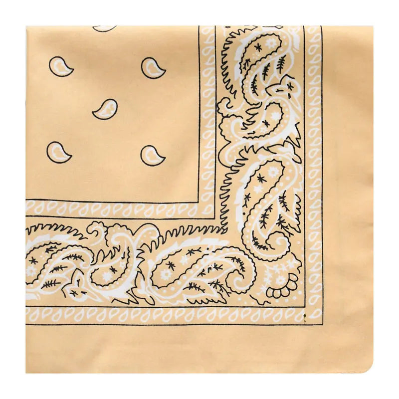Handkerchief Fashion Print Bandana Party Scarf Headband Handkerchiefs Multi-Purpose Square Bandana