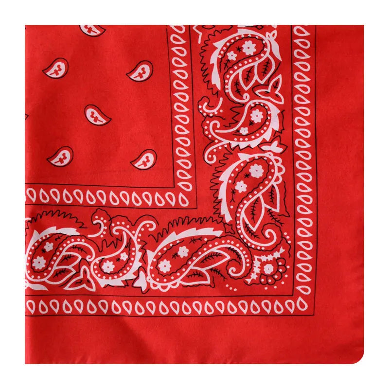 Handkerchief Fashion Print Bandana Party Scarf Headband Handkerchiefs Multi-Purpose Square Bandana