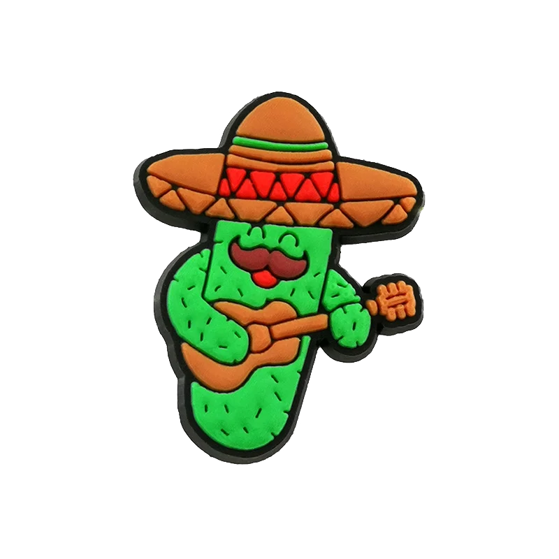 1–36PCS Shoe Charms Mexican Style Accessories,Mexican Snack-Themed Charms for Shoes,Map Food Truck Sandal Decorations