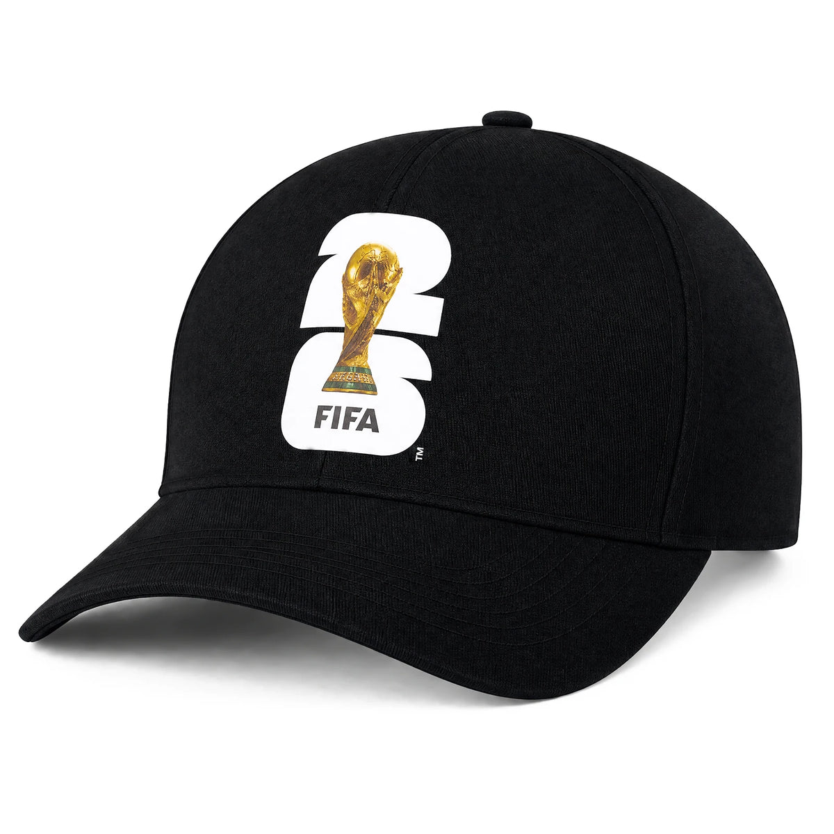 Official FIFA 2026 World Cup Licensed Flat Baseball Cap Breathable Adjustable Baseball Hat for Football Fans
