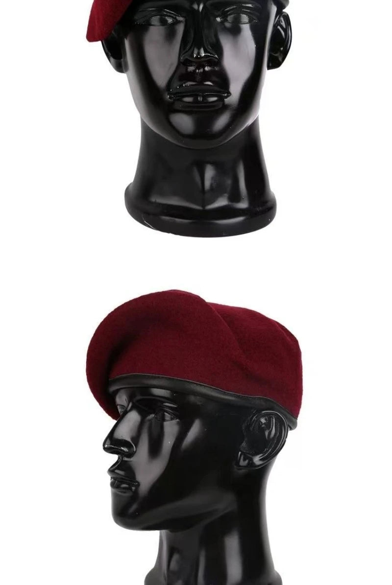Beret Caps For Men Cotton Vintage Boina Hat Accessories Beanies Wool Autumn Winter Warm Luxury Fashion 0942