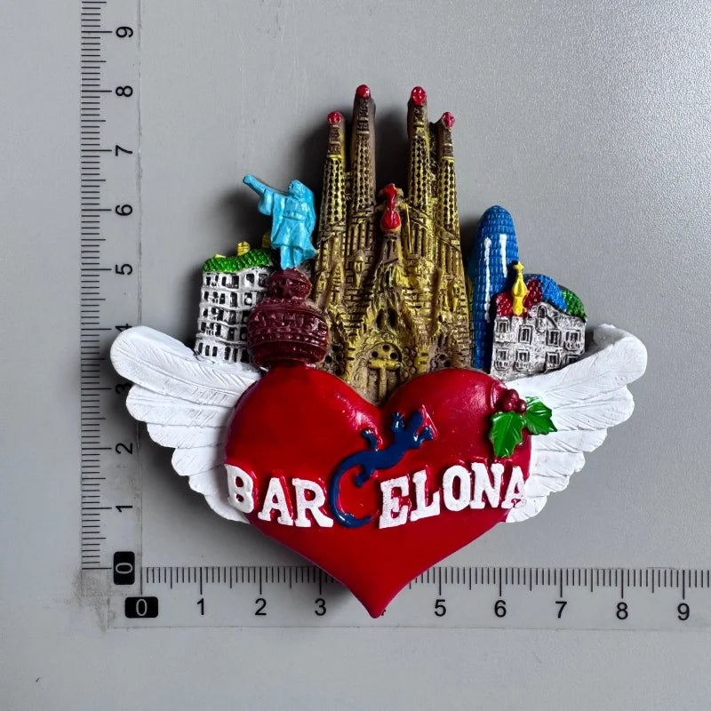 Spain Fridge Magnets Bullfighting flamenco dancers Barcelona ESPANA Tourist Souvenirs Magnetic Stickers Home Decoration Gifts