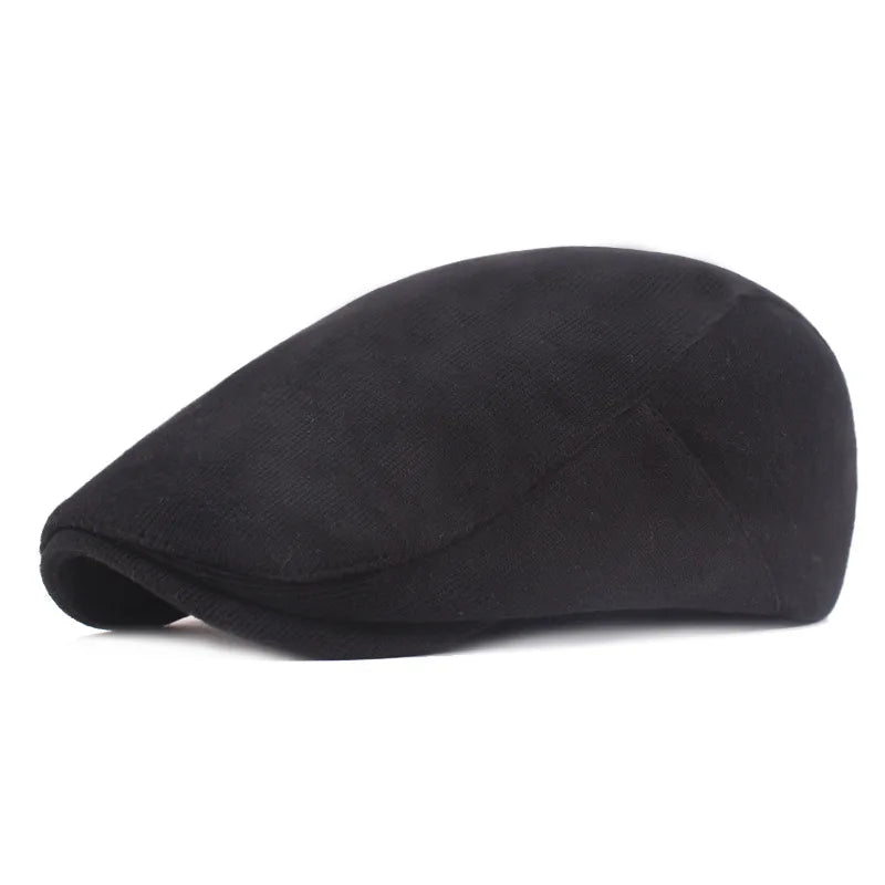 Literary and Artistic Youth Beret  Men and Women  Cap  Spring and Autumn Forward Hat  Fresh and Retro Hat Women's Cap Breathable