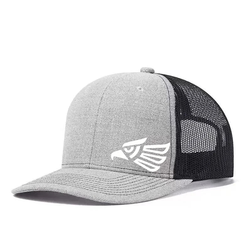 Mexican Eagle Printed Adjustable Baseball Cap Classic Snapback Dad Hat Breathable Trucker Mesh Hat Golf Fishing Outdoor Sun Cap