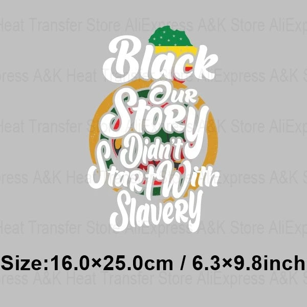 Black History Month Clothes Decals Proude Afro Man Heat Transfers Iron Patches Diy Washable Appliques Heat Press Printing